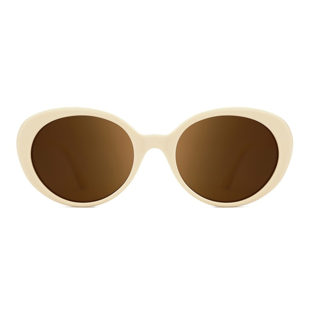 NWT: TIJN Eyeware Anne Sunglasses in Beige